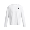 Áo Khoác Under Armour Chính Hãng - Project Rock Cuffed Short Sleeve T Shirt - Màu Trắng | JapanSport 1386873-100