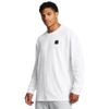 Áo Khoác Under Armour Chính Hãng - Project Rock Cuffed Short Sleeve T Shirt - Màu Trắng | JapanSport 1386873-100