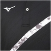Áo Polo Nam Mizuno Chính Hãng - Tennis Wear Game Shirt - Màu Đen | JapanSport 62JA1503-09