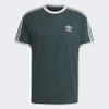 Áo Phông Adidas Chính Hãng - ADICOLOR CLASSICS 3-STRIPES TEE - Xanh | JapanSport HK7277