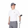 Áo Polo Puma chính hãng - Golf Wear Back Print Short Sleeve Polo  - Trắng | JapanSport 622398-03