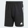 Quần Short Adidas Nam Chính Hãng - Men's 3-Stripes Sweat Half Pants - Màu Đen| JapanSport IN3312