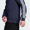 Áo Khoác Adidas Chính Hãng - Essentials Fleece 3-Stripes Sweatshirt - Xanh | JapanSport IJ6469