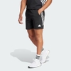 Quần Short Adidas Nam Chính Hãng - Men's 3-Stripes Sweat Half Pants - Màu Đen| JapanSport IN3312