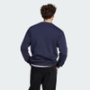 Áo Khoác Adidas Chính Hãng - Essentials Fleece 3-Stripes Sweatshirt - Xanh | JapanSport IJ6469
