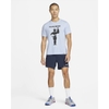 Áo Phông Nike Chính Hãng - Dri-FIT Graphic Training Tee - Màu Xanh | JapanSport DM6274-548