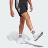 Quần Short Adidas Nam Chính Hãng - Men's 3-Stripes Sweat Half Pants - Màu Đen| JapanSport IN3312