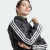 Áo Khoác Adidas Nữ Chính Hãng - Essentials 3-Stripes Light Down Jacket - Màu Đen | JapanSport HZ5726