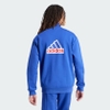 Áo Khoác Adidas Chính Hãng - Future Icons Badge of Sports Track Jacket - Màu Xanh | JapanSport IS9595
