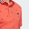 Áo Polo Adidas Nam Chính Hãng - Monogram Play Green AEROREADY - Màu Cam | JapanSport IN9313