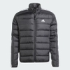 Áo Khoác Adidas Chính Hãng - Essentials 3-Stripes Light Down Jacket - Màu Đen | JapanSport HZ4431