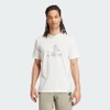 Áo Phông Adidas Nam Chính Hãng - Train Essentials Camouflage Graphic Logo T-Shirt - Màu Phấn Trắng| JapanSport IW8489