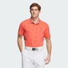 Áo Polo Adidas Nam Chính Hãng - Monogram Play Green AEROREADY - Màu Cam | JapanSport IN9313