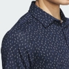 Polo Golf Adidas Nam Chính Hãng - Ultimate365 Allover Print Polo Shirt - Màu Xanh | JapanSport IL0555