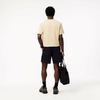 Quần Short Lacoste Chính hãng - Relaxed Fit Poplin - Màu Abysm Blue | JapanSport GH7220-51-HDE