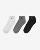 Tất Nike Chính Hãng - Everyday Cushioned - Đen/Trắng/Xám | JapanSport SX7670-964