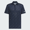 Áo Polo Adidas Nam Chính Hãng - Ultimate365 Printed Mesh Polo Shirt - Màu Xanh | JapanSport JF4909