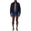 Quần Boxer Lacoste Chính hãng - 3-Pack Cotton Boxer Briefs - Màu Xám/Navy/Đỏ | JapanSport 6H1294-51-W3T