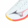 Giày Tennis Mizuno Chính hãng - Wave Exceed Court Wide OC - Màu Trắng | JapanSport 61GB2518-60