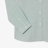 Áo Sơ Mi Lacoste Chính Hãng - Regular Fit Oxford Shirt- Màu Green| JapanSport CH1911-51-737