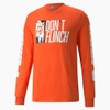 Áo Khoác Puma Nam Chính Hãng - 4th Quarter Men's Long Sleeve Tee - Cam | JapanSport 532131-06