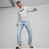 Áo Puma Nam Chính Hãng - POWER Graphic Crew Sweatshirt - Màu Xám | JapanSport 681298-04