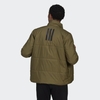 Áo Khoác Adidas Nam Chính Hãng - BSC 3-STRIPES INSULATED JACKET - Xanh Rêu | JapanSport HG6273
