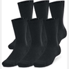 Set Tất Under Armour Chính Hãng - Unisex-adult Training Cotton Crew Socks 6 PackSock - Màu Đen | JapanSport 1386315-001