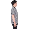 Áo Polo Puma chính hãng - Stretch Canoko Monogram AOP Polo - Màu Trắng/ Đen| JapanSport 627603-01