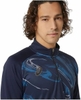 Áo Khoác Asics Chính Hãng -  Dry Half Zip Training Jacket - Màu Xanh | JapanSport 2101A216-405