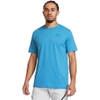 Áo phông Under Armour Chính hãng - Sportstyle Colorblock - Màu Xanh | JapanSport 1326799-434