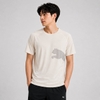 Áo Phông Puma Chính hãng - Puma Men's Train All Day Big Cat Short-Sleeve T-Shirt - Màu Be | JapanSport 525939-68