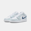 Giày Nike Chính Hãng - Air Jordan 1 Low (GS) - Màu Trắng/Xanh | JapanSport 553560-104