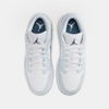 Giày Nike Chính Hãng - Air Jordan 1 Low (GS) - Màu Trắng/Xanh | JapanSport 553560-104