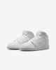 Giày Nike Nam Nữ Chính Hãng - Air Jordan 1 Mid GS 'Triple White' - Trắng | JapanSport 554725-136