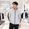 Áo Khoác Reebok Chính Hãng - SWEATSHIRT DreamBlend FZ Hoodie - Màu Xám | JapanSport H49870