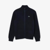Áo Khoác Lacoste Chính hãng - Ribbed Knit Zip-Up Golf Sweater - Màu Navy | JapanSport  AH4811-51-166