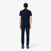 Quần Dài Lacoste Chính hãng - Printed Sweatpants- Màu Navy Blue / Red | JapanSport XH8985-51-C5L