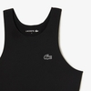 Áo Phông Lacoste nữ Chính hãng - Quick-Drying Sport Top in Recycled Elastic Polyamide - Màu Đen | JapanSport IF5961-51-031