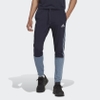 Quần Adidas Nam Chính Hãng - ESSENTIALS MÉLANGE FRENCH TERRY JOGGERS - Xanh | JapanSport HK2898
