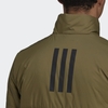 Áo Khoác Adidas Nam Chính Hãng - BSC 3-STRIPES INSULATED JACKET - Xanh Rêu | JapanSport HG6273