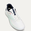 Giày Tennis Wilson Nam Chính hãng - Rush Lite 5 Men's Tennis Shoe  - Màu Trắng/Xanh/Cam  | JapanSport WRS00850-Fiery Coral
