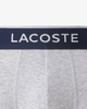 Quần Boxer Lacoste Chính hãng - Trunks 3-Pack - Màu Grey Chine  | JapanSport 5H1300-51 CCA