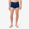 Quần Boxer Lacoste Chính hãng - Trunks 3-Pack - Màu Xanh/Đỏ/Navy | JapanSport 5H1300-51-W64