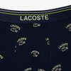 Quần Boxer Lacoste Chính hãng -  Men's Cotton Trunk Underwear with Printed Pattern - Màu Navy | JapanSport 5H4742-51-IDX