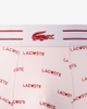 Quần Boxer Lacoste Chính hãng - 3-Pack Valentines Trunks - Màu Navy/ Hồng/ Đỏ | JapanSport 5H4748-51