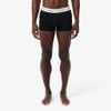 Quần Boxer Lacoste Chính hãng - 3-Pack Trunks Underwear - Màu Đen/Trắng/Xám | JapanSport 5H5150-51-NUA