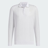 Áo Polo Adidas Nam Chính Hãng -  PRIMEKNIT long-sleeved shirt with seamless sides - Màu Trắng | JapanSport IM7301