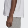 Áo Phông Adidas Nữ Chính Hãng -  BOYFRIEND LOGO ESSENTIALS - Trắng | JapanSport GL0779
