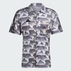 Áo Polo Adidas Nam Chính Hãng - Tiro Allover Resort - Màu Đen | JapanSport IS1532